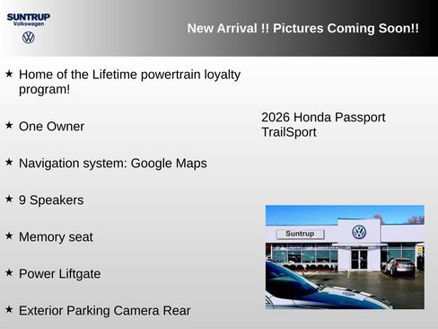 Used 2026 Honda Passport TrailSport image 2