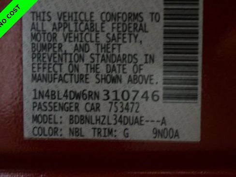 Certified 2024 Nissan Altima 2.5 SV w/ SV Premium Package image 90