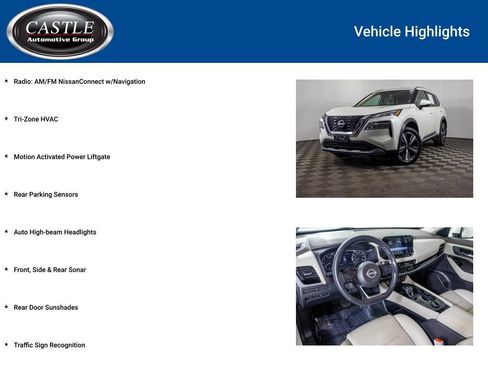 Used 2023 Nissan Rogue SL w/ SL Premium Package AWD/4WD image 8