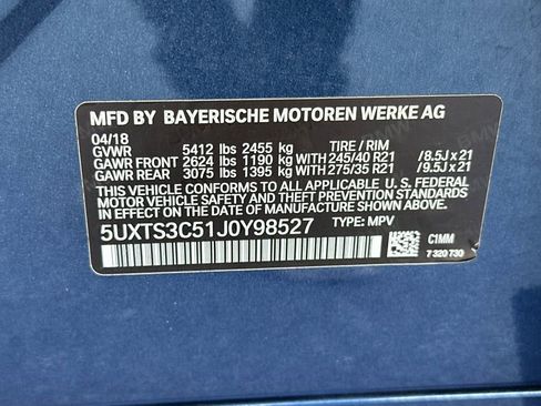 Used 2018 BMW X3 M40i w/ Premium Package image 36