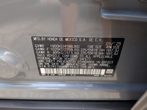 Used 2025 Honda HR-V Sport image 27