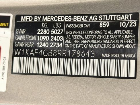 Certified 2024 Mercedes-Benz C 300 Sedan image 26