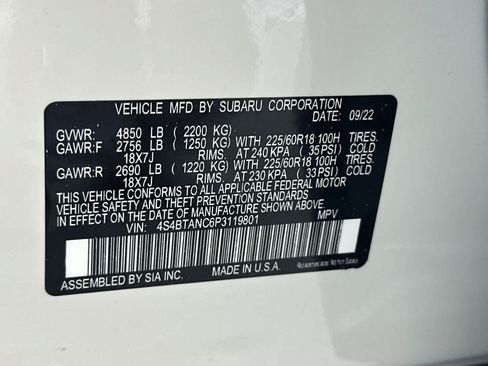 Used 2023 Subaru Outback Limited AWD/4WD image 29