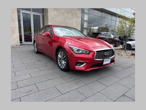 Certified 2023 INFINITI Q50 Luxe w/ Cargo Package AWD/4WD image 1