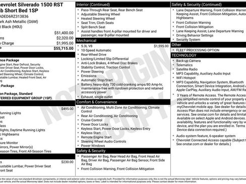 Used 2024 Chevrolet Silverado 1500 RST RWD image 52