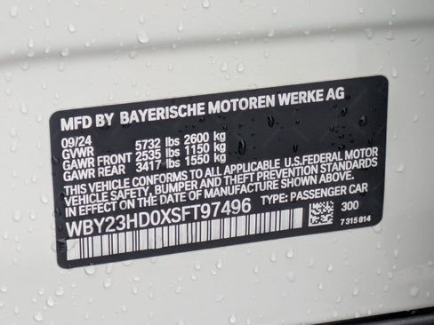 Used 2025 BMW i4 eDrive40 w/ M Sport Package RWD image 27