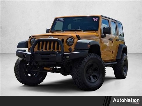Used 2014 Jeep Wrangler Unlimited Sport w/ Max Tow Package AWD/4WD image 1