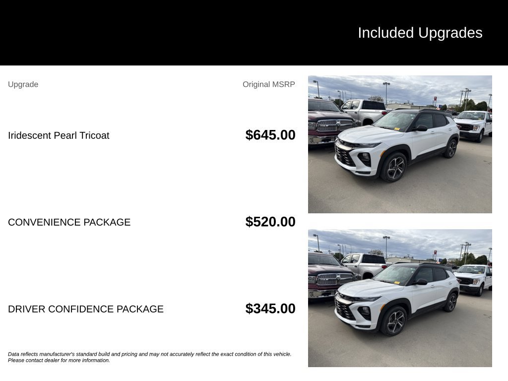 Used 2022 Chevrolet TrailBlazer RS w/ Convenience Package FWD image 5