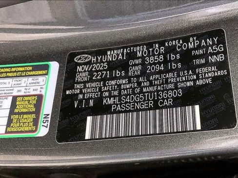New 2026 Hyundai Elantra SEL Sport Premium w/ Cargo Package FWD image 39