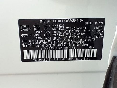 New 2026 Subaru Forester Touring AWD/4WD image 10