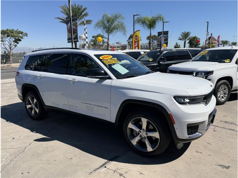 Used 2021 Jeep Grand Cherokee L Limited w/ Luxury Tech Group II AWD/4WD image 58