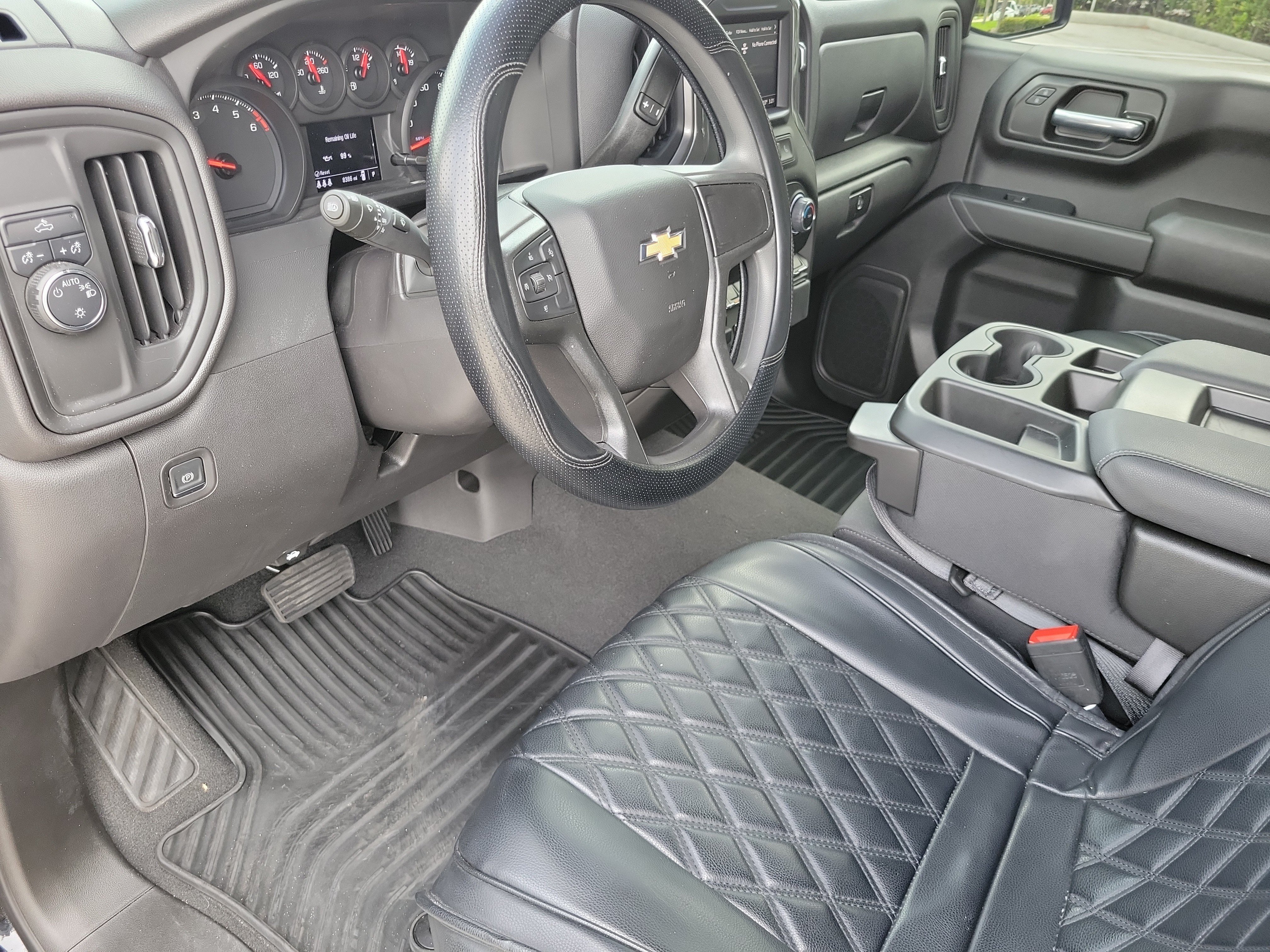 Used 2025 Chevrolet Silverado 1500 Custom w/ Turbomax Blackout Package RWD image 19