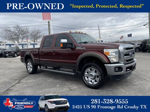 Used 2016 Ford F250 Lariat w/ Chrome Package image 1