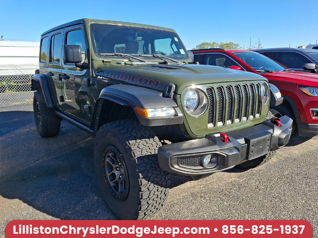 Used 2022 Jeep Wrangler Unlimited Rubicon w/ Xtreme Recon 35" Tire Package AWD/4WD image 1