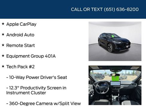 Used 2024 Ford Escape ST-Line Select w/ Tech Pack #2 AWD/4WD image 5