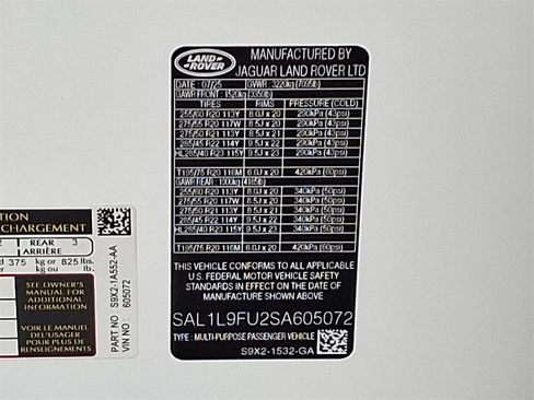 New 2025 Land Rover Range Rover Sport Dynamic SE image 21