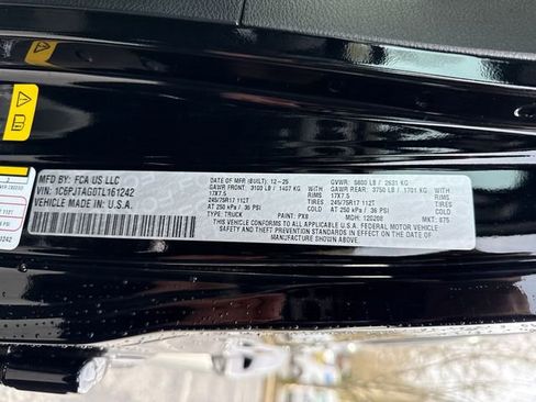 New 2026 Jeep Gladiator Sport image 16