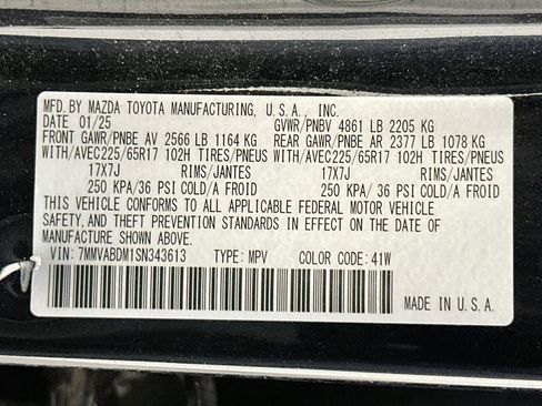 Used 2025 MAZDA CX-50 AWD 2.5 S w/ Premium Package image 12