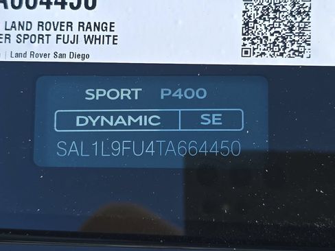 New 2026 Land Rover Range Rover Sport Dynamic SE AWD/4WD image 37