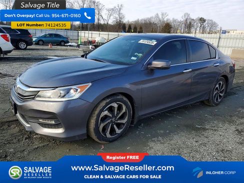 Used 2016 Honda Accord EX-L image 1