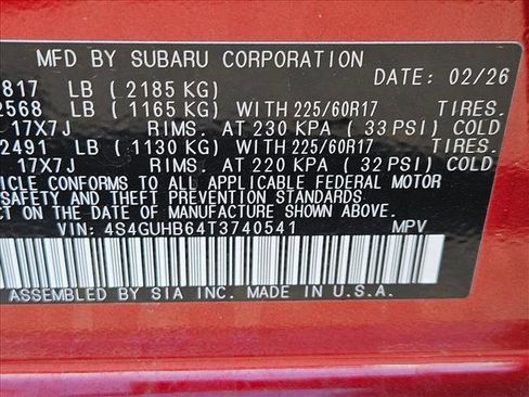 New 2026 Subaru Crosstrek 2.5i w/ Popular Package #1A AWD/4WD image 17
