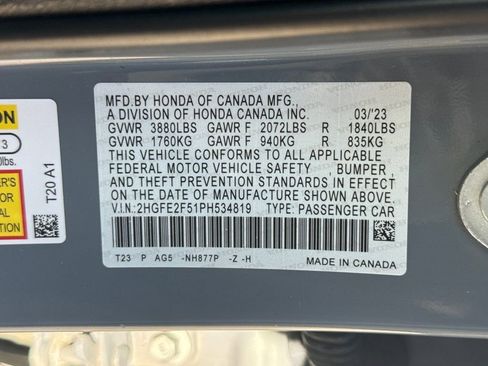 Used 2023 Honda Civic Sport image 30