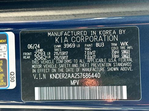 Certified 2025 Kia Seltos EX w/ EX Sunroof Package FWD image 36