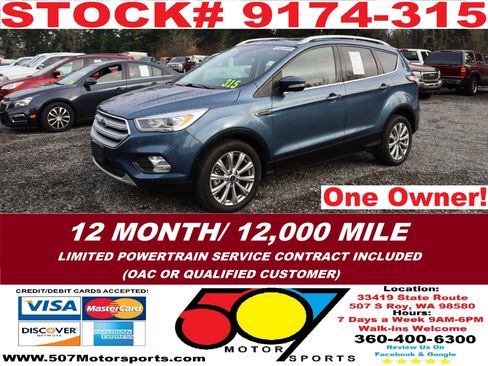 Used 2018 Ford Escape Titanium image 1