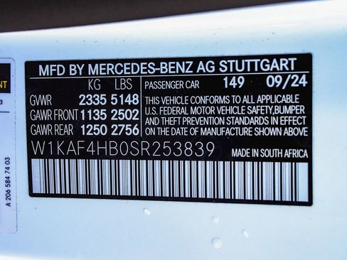 Used 2025 Mercedes-Benz C 300 4MATIC Sedan image 15