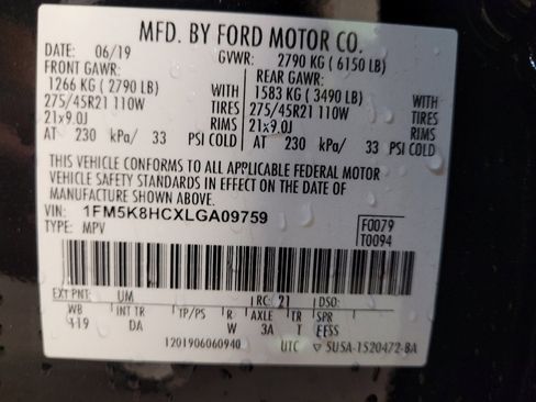 Used 2020 Ford Explorer Platinum image 33