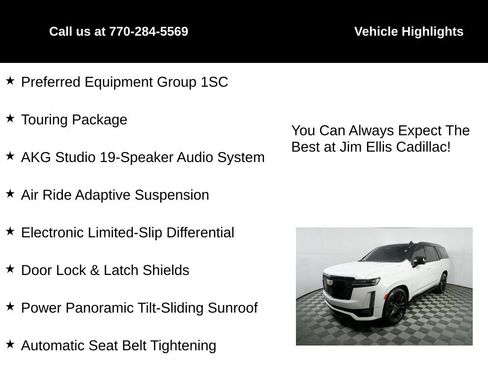 Certified 2024 Cadillac Escalade Sport w/ Touring Package image 5