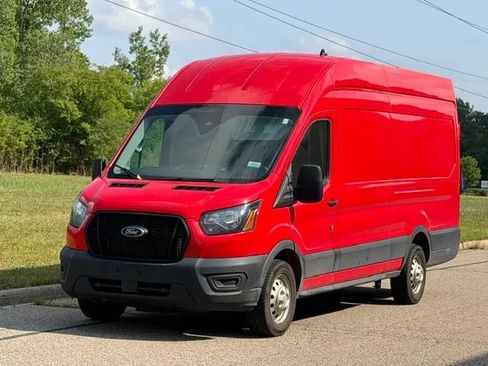 Used 2021 Ford Transit 350 148 High Roof Extended AWD w/ Load Area Protection Package image 11