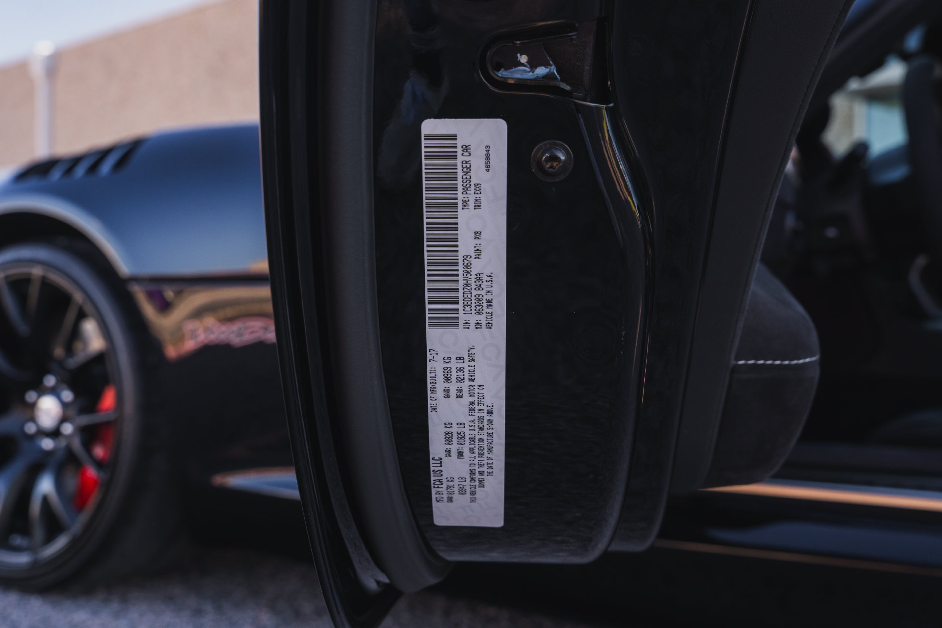 Used 2017 Dodge Viper GTC w/ ACR Package RWD image 84