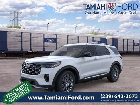 New 2026 Ford Explorer Platinum RWD image 1