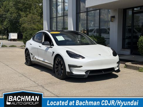 Used 2023 Tesla Model 3 Performance AWD/4WD image 1