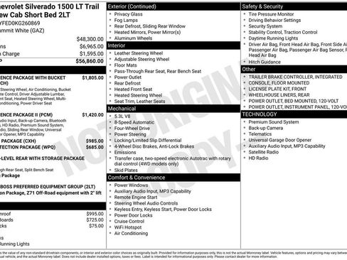 Used 2019 Chevrolet Silverado 1500 LT Trail Boss AWD/4WD image 2