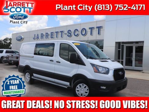 Certified 2025 Ford Transit 250 Low Roof w/ Exterior Upgrade Package RWD image 1