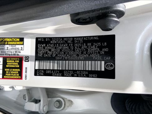 Used 2025 Lexus ES 350 Ultra Luxury FWD image 36