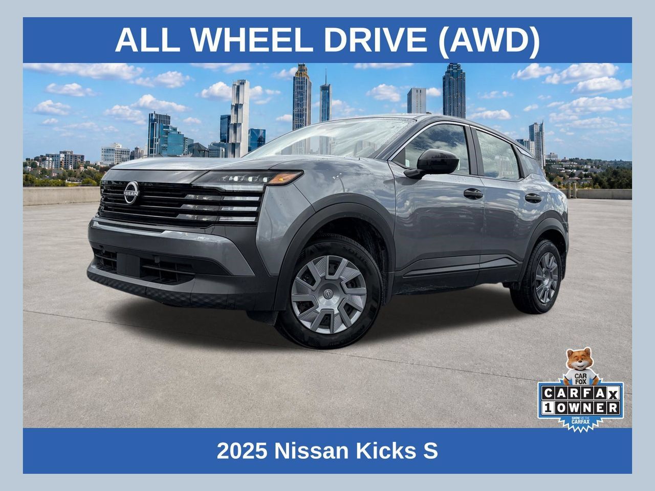 Used 2025 Nissan Kicks S AWD/4WD 360° Tour
