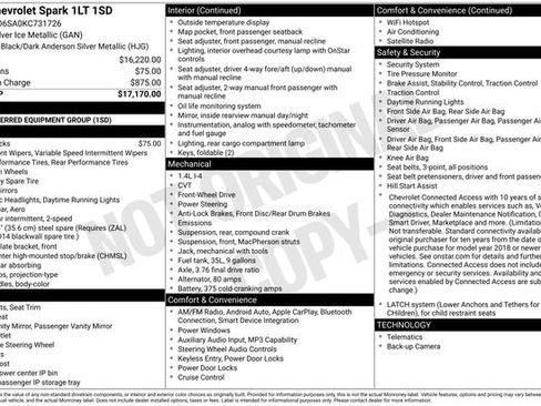 Used 2019 Chevrolet Spark LT image 10