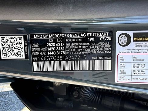 New 2026 Mercedes-Benz S 580 4MATIC Sedan image 16