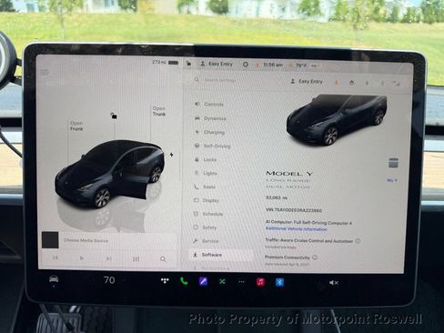 Used 2024 Tesla Model Y Long Range AWD/4WD image 3