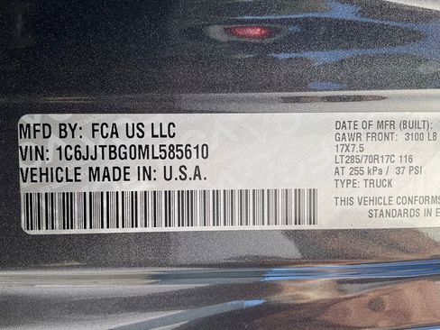 Used 2021 Jeep Gladiator Rubicon image 63