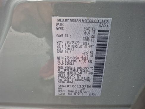 Used 2025 Nissan Murano SL image 29