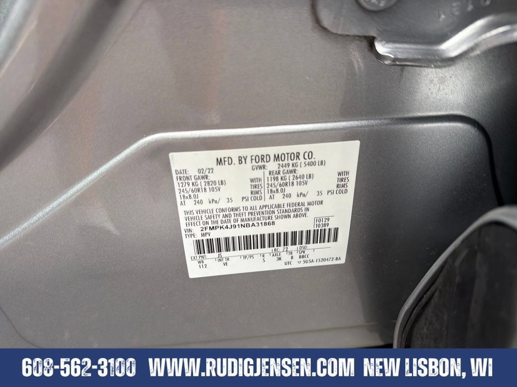Used 2022 Ford Edge SEL AWD/4WD image 28