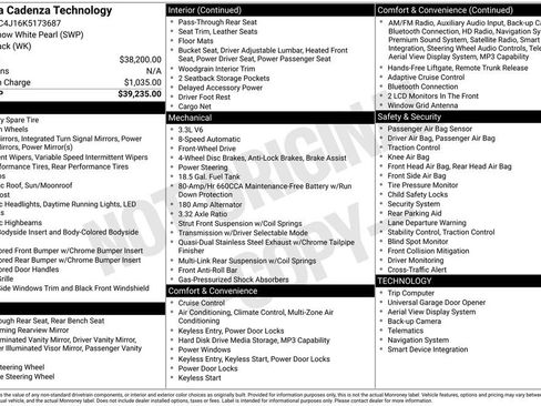 Used 2019 Kia Cadenza Technology image 31