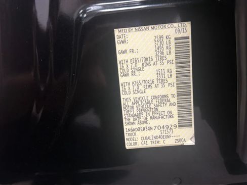 Used 2016 Nissan Frontier SV RWD image 30