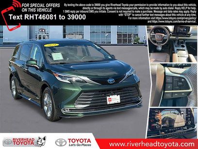 Certified 2021 Toyota Sienna Platinum