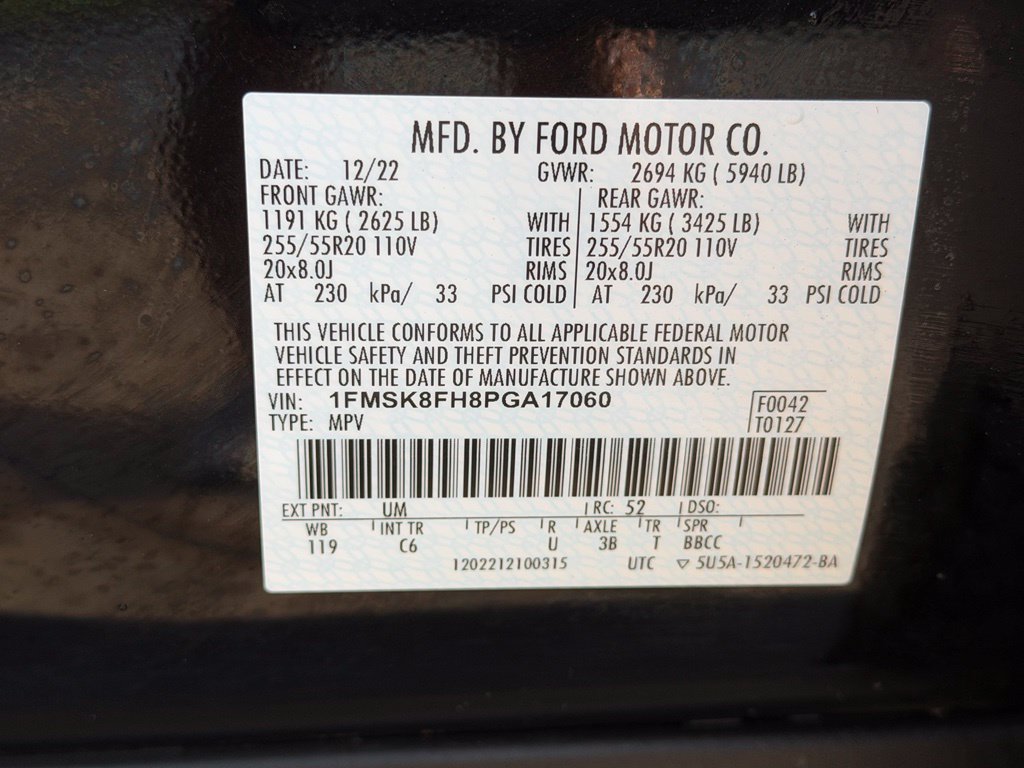 Used 2023 Ford Explorer Limited w/ Limited Technology Package AWD/4WD image 44