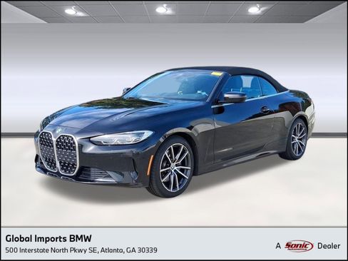 Certified 2023 BMW 430i Convertible w/ Premium Package image 1